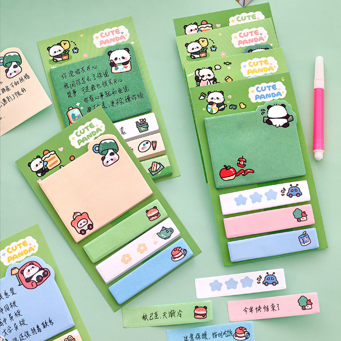 [ Set 30 Sấp ] Giấy Note Panda - 921409