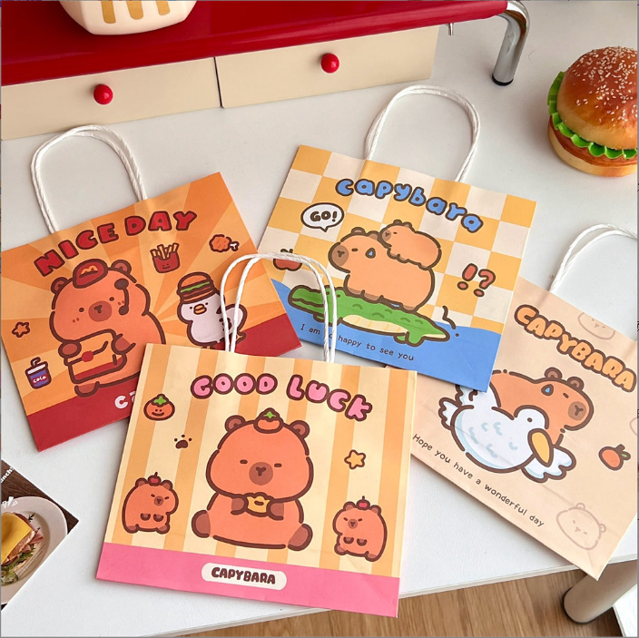 [ Set 12 Cái ] Túi Quà Capybara - 921485