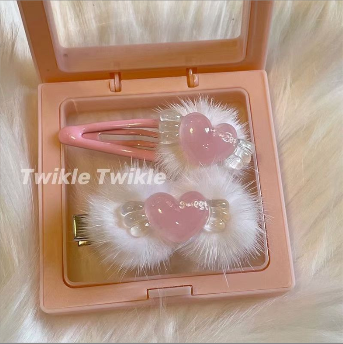 [ Set 30 Cái ] Kẹp Tóc Hình Trái Tim - 921507