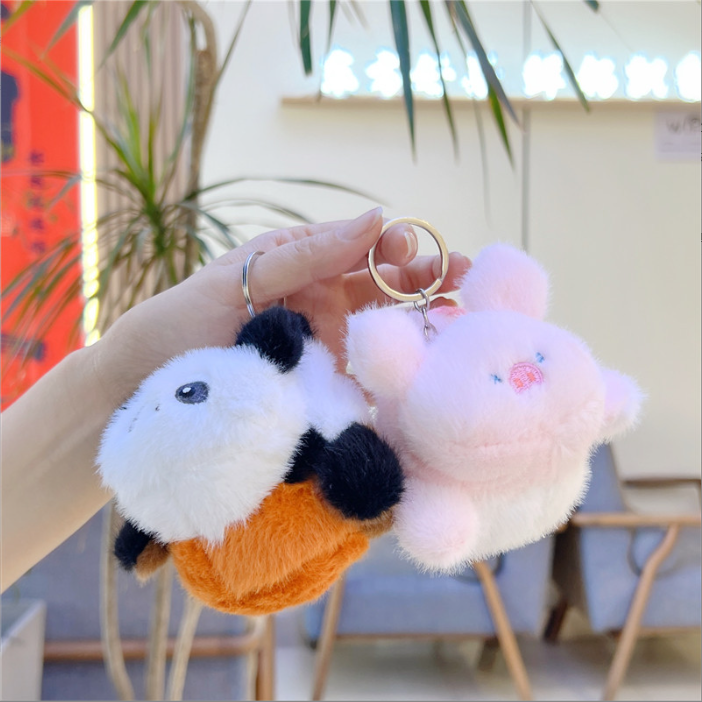 [ Set 5 Cái ] Móc Khóa Gấu Bông ( Khóa Vàng ) - 921521