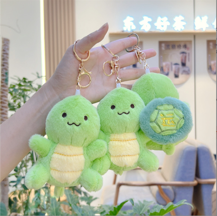 [ Set 5 Cái ] Móc Khóa Gấu Bông ( Khóa Vàng ) - 921523