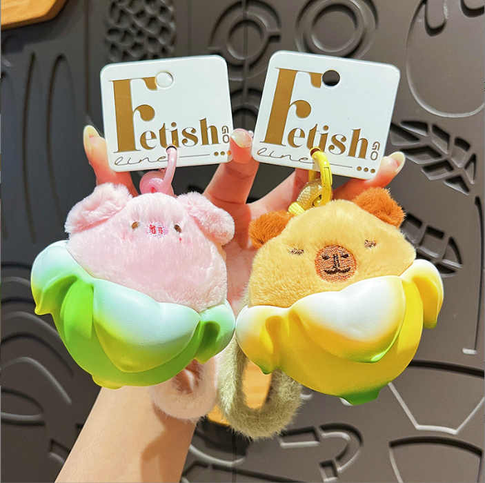 [ Set 4 Cái ] Móc Khóa Gấu Bông - 921588