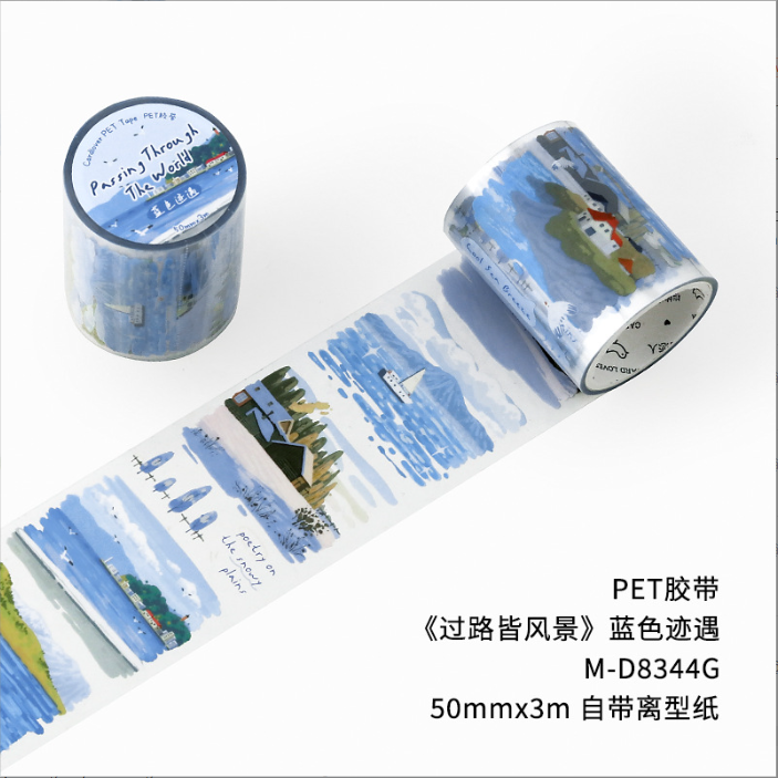 [ Set 10 Cuộn ] Sticker Phong Cảnh - 921592