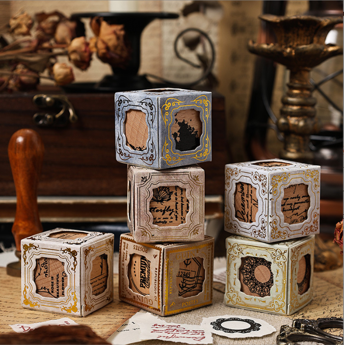 [ Set 10 Cái ] Con Dấu Gỗ - 921593