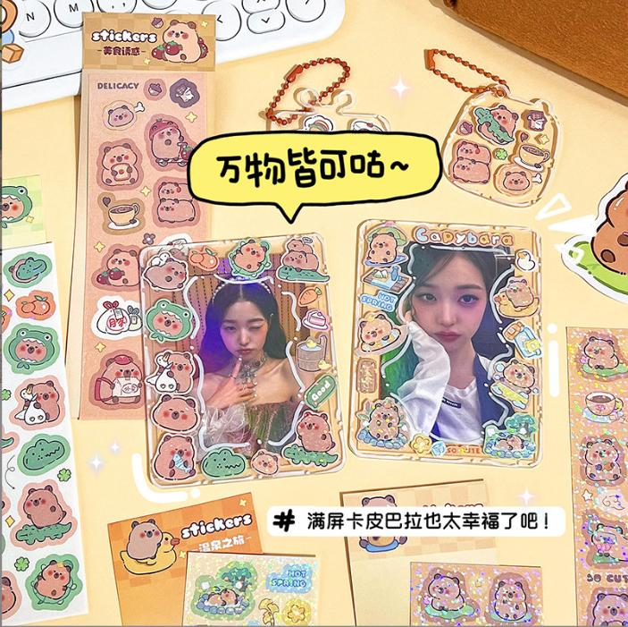 [ Set 50 Tấm ] Sticker Capybara - 921666