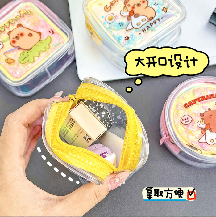 [ Set 10 Cái ] Ví Đựng Tiền Capybara - 921707