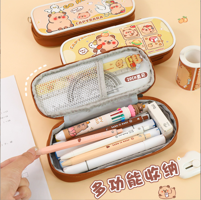 [ Set 4 Cái ] Bóp Bút Capybara - 921717