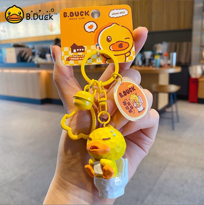 [ Set 5 Cái ] Móc Khóa Vịt - 921886