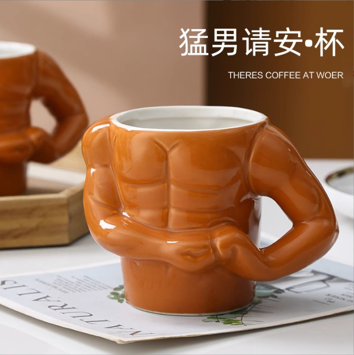 [ Set 2 Cái ] Cốc Cơ Bắp - 921890