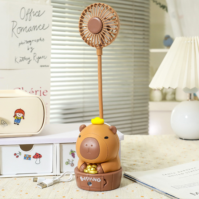 [ Set 4 Cái ] Quạt Sạc Capybara - 922024
