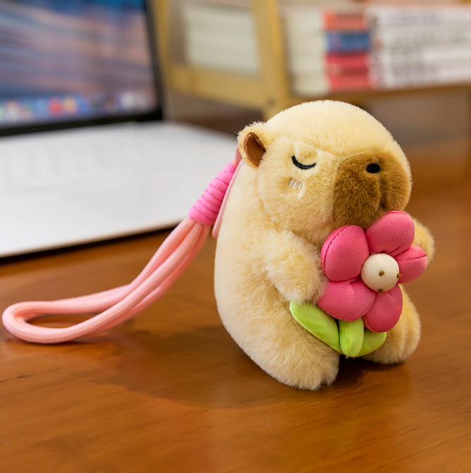 [ Set 10 Con ] Móc Khóa Gấu Bông Capybara Cao Cấp - 922144