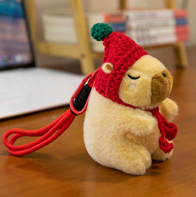[ Set 10 Con ] Móc Khóa Gấu Bông Capybara Cao Cấp - 922144