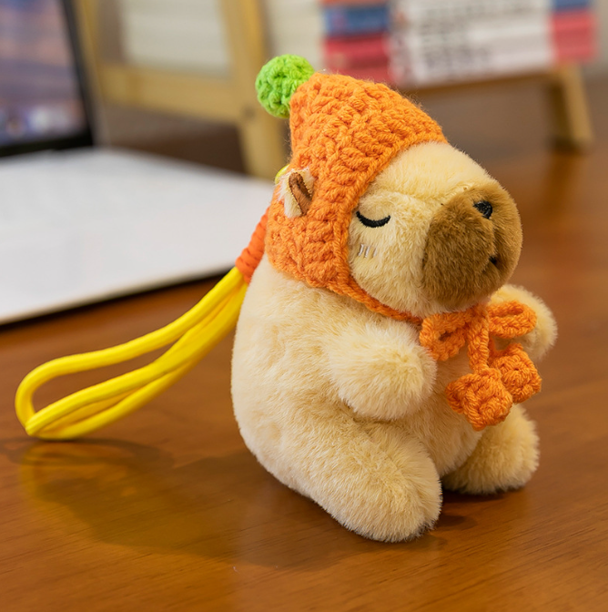 [ Set 10 Con ] Móc Khóa Gấu Bông Capybara Cao Cấp - 922144