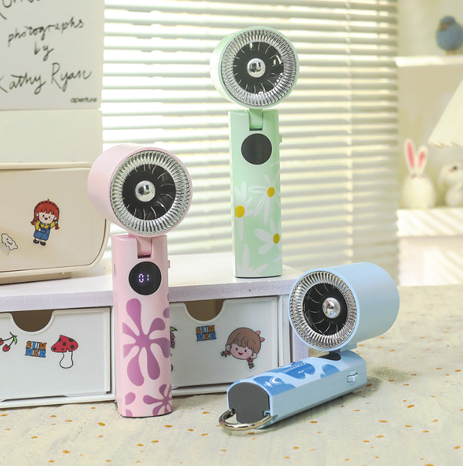 [ Set 2 Cái ] Quạt Sạc Mini Treo Balo Cao Cấp - 922168