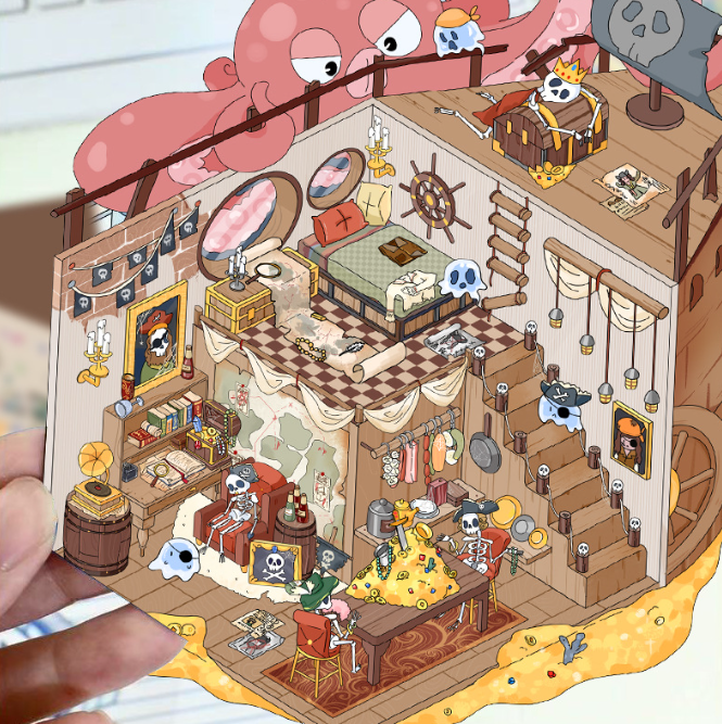 [ Set 20 Bộ ] Sticker 3D Nhiều Phong Cách - 922179