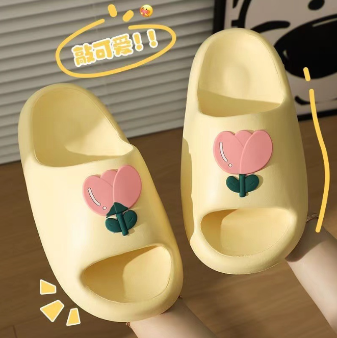 [ Set 3 Đôi ] Dép Eva Hoa Tulip [ Đế Dày - Chống Trượt ] - 922199