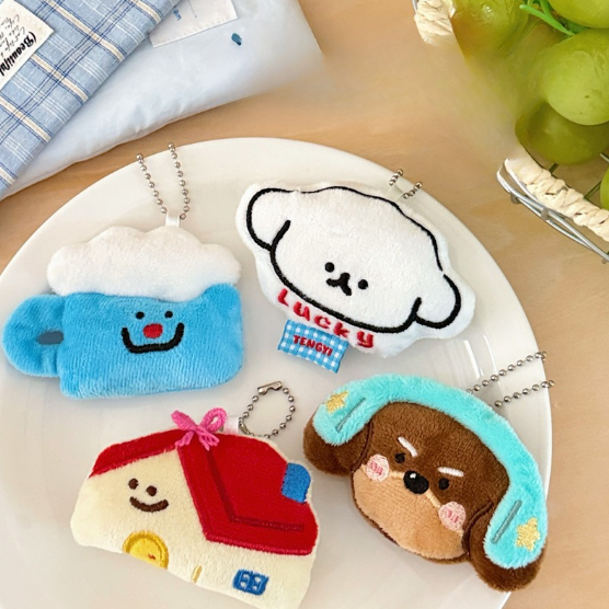 [ Set 12 Cái ] Móc Khóa Gấu Bông - 922237