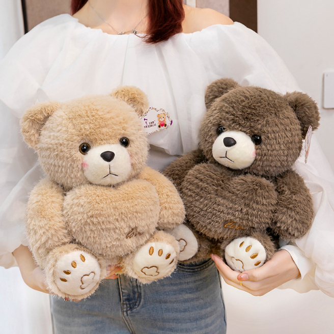 [ Set 2 Con ] Gấu Bông Ôm Tim - 922277
