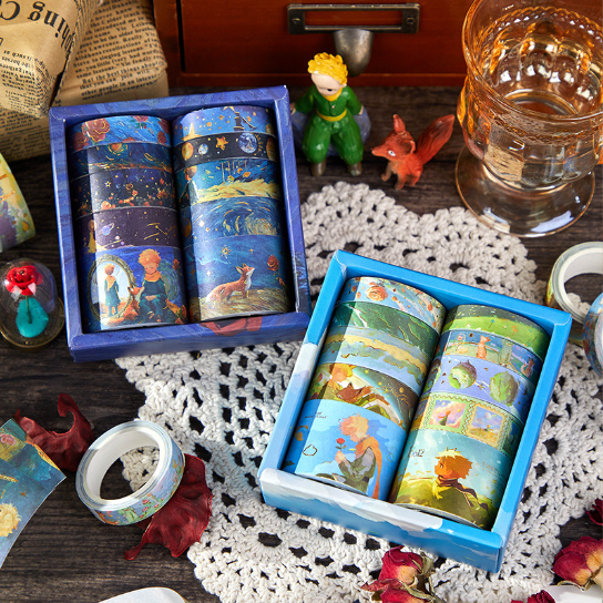 [ Set 5 Hộp ] Washi Vintage [ 1 Hộp 10 Cuộn ] - 922295