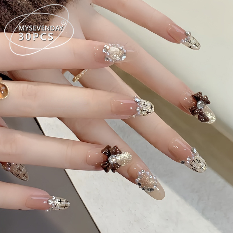 [ Set 2 Hộp ] Nail Đính Đá [ 1 Hộp 30 Cái ] - 158982