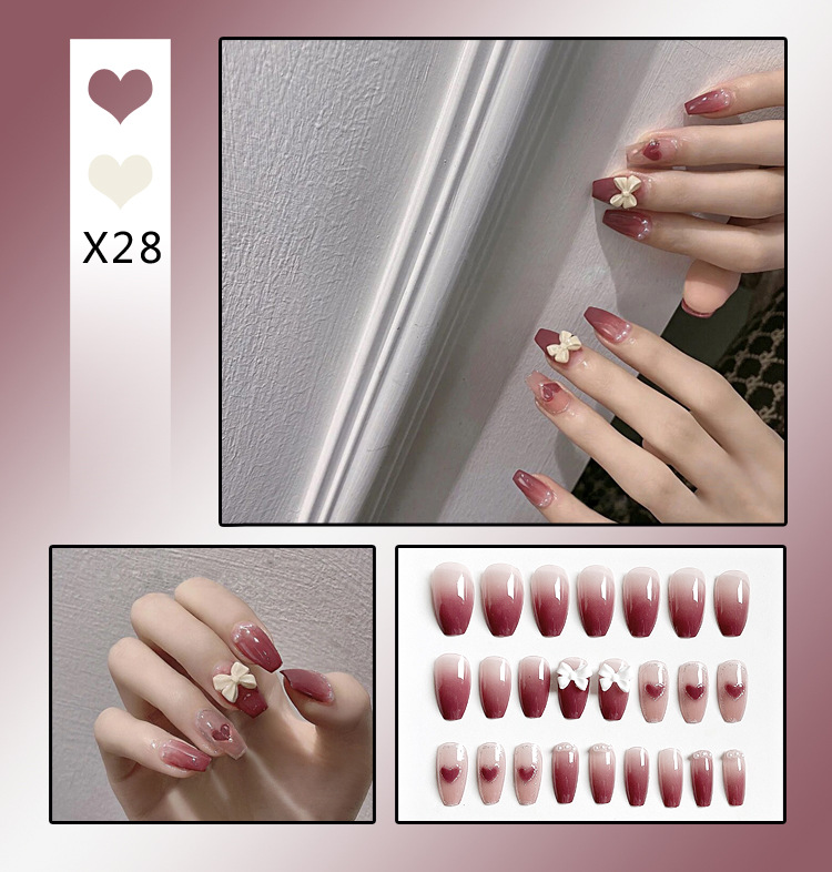 [ Set 5 Hộp ] Nail [ 24 PCS + Bộ Dán Nail ] - 21907