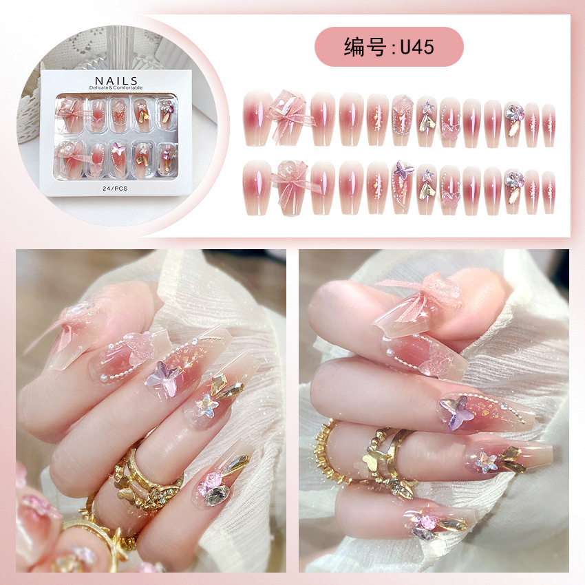 [ Set 5 Hộp ] Nail [ 24 PCS + Bộ Dán Nail ] - 21931