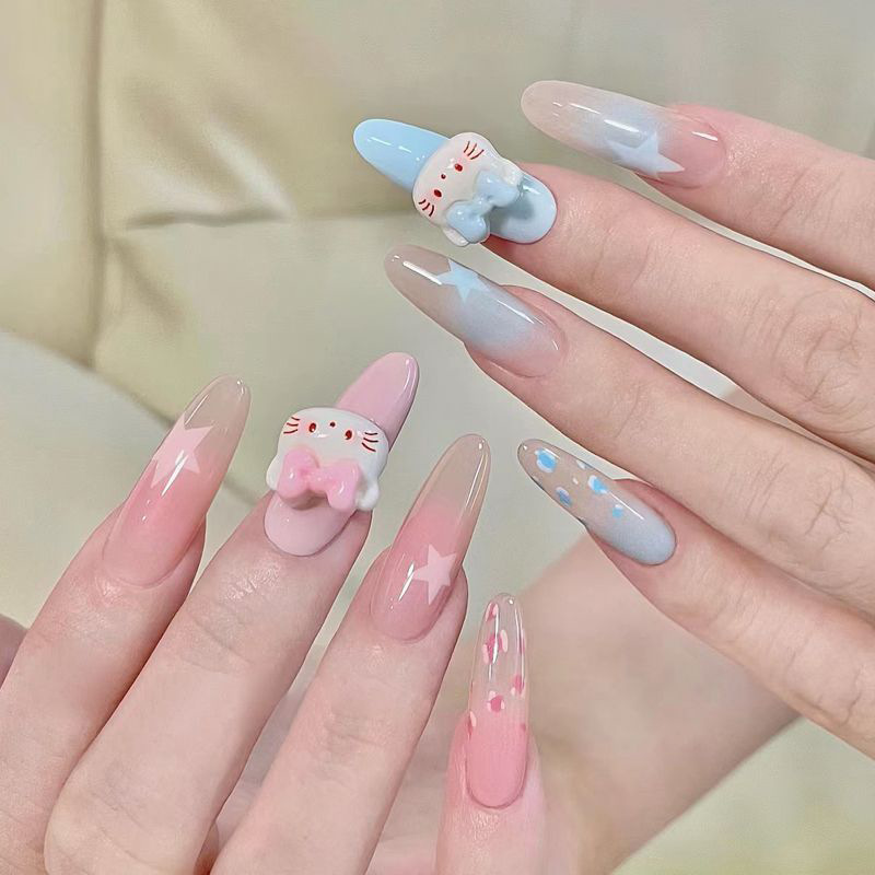 [ Set 2 Hộp ] Nail Đính Đá Hello Kitty [ 1 Hộp 30 Cái ] - 158999