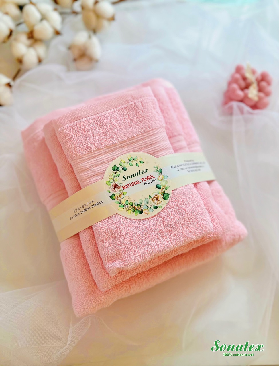 Thay khăn bông hôm nay, bảo vệ sức khỏe ngày mai !