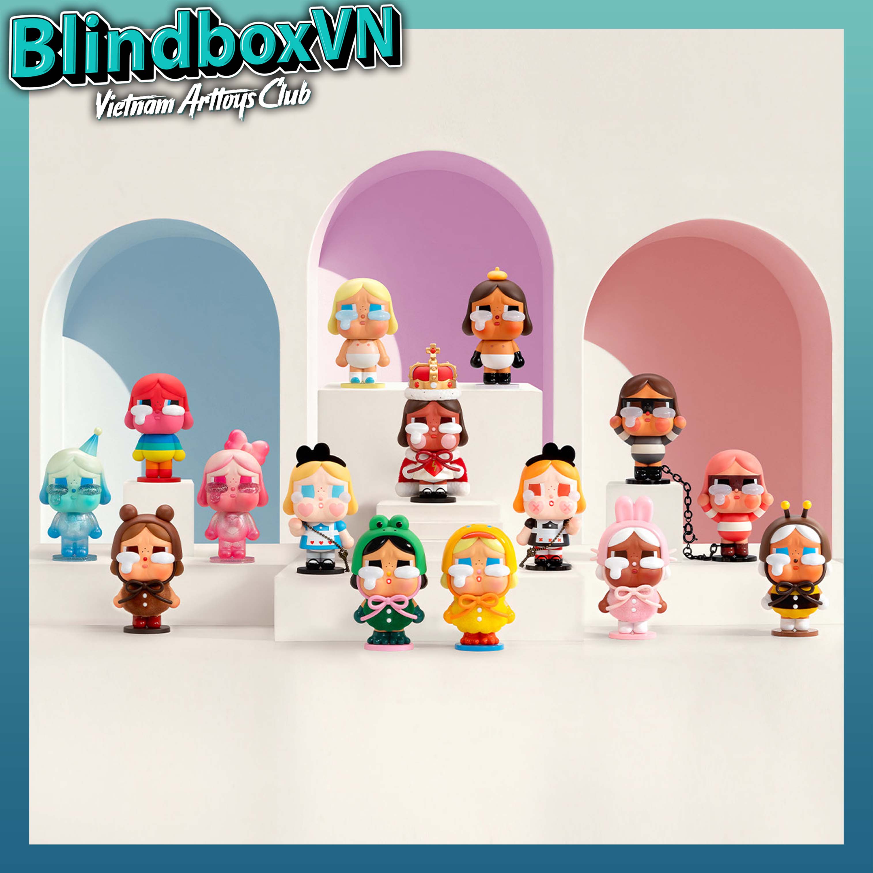 POP MART CRYBABY Crying Again Series Figures Blind Box