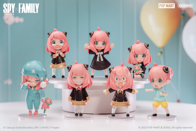 Blindbox Anya Spy x Family Collection by POPMART ( Chính Hãng )