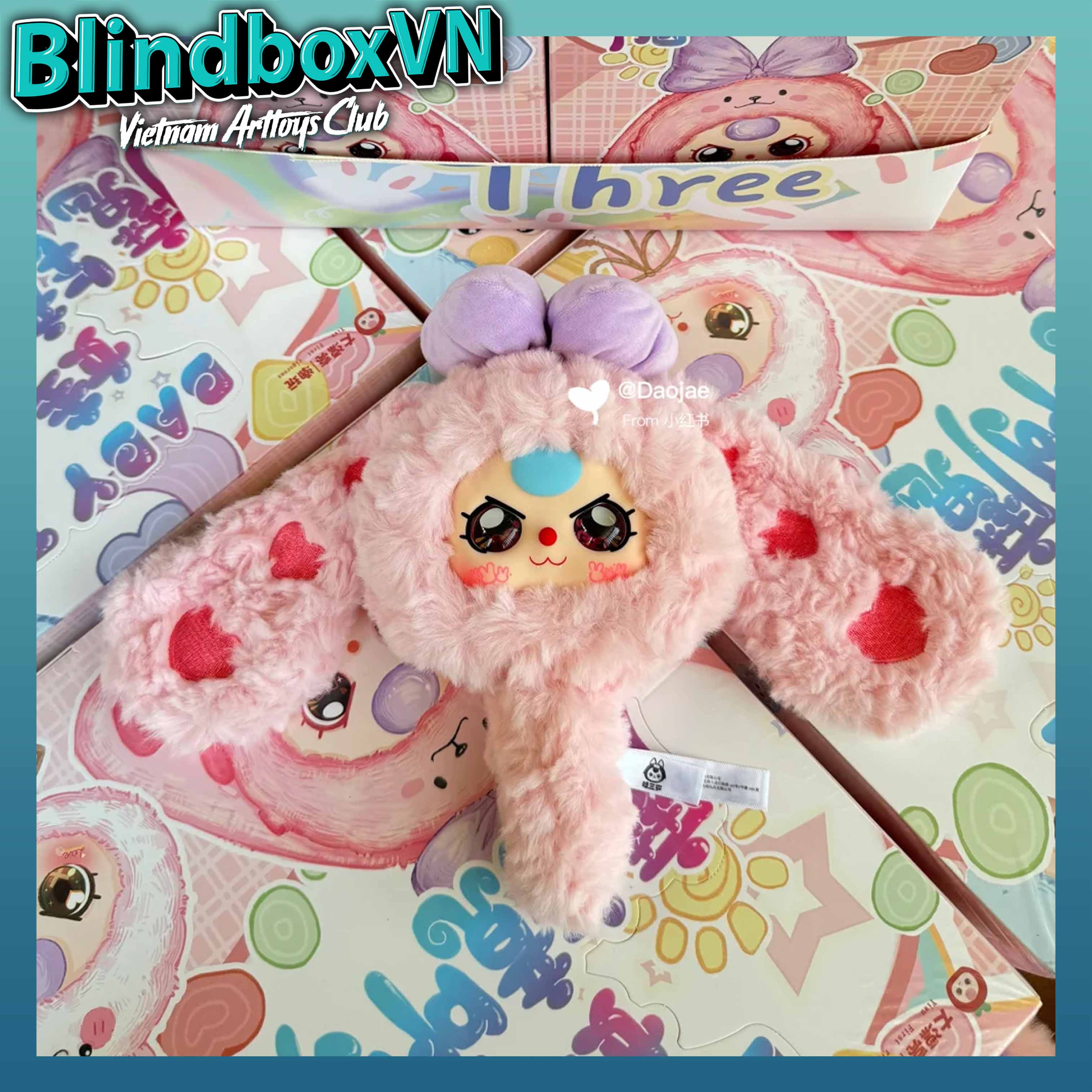 Baby Three Gương Magic Mirror Plush Blind Box ( Chính hãng )
