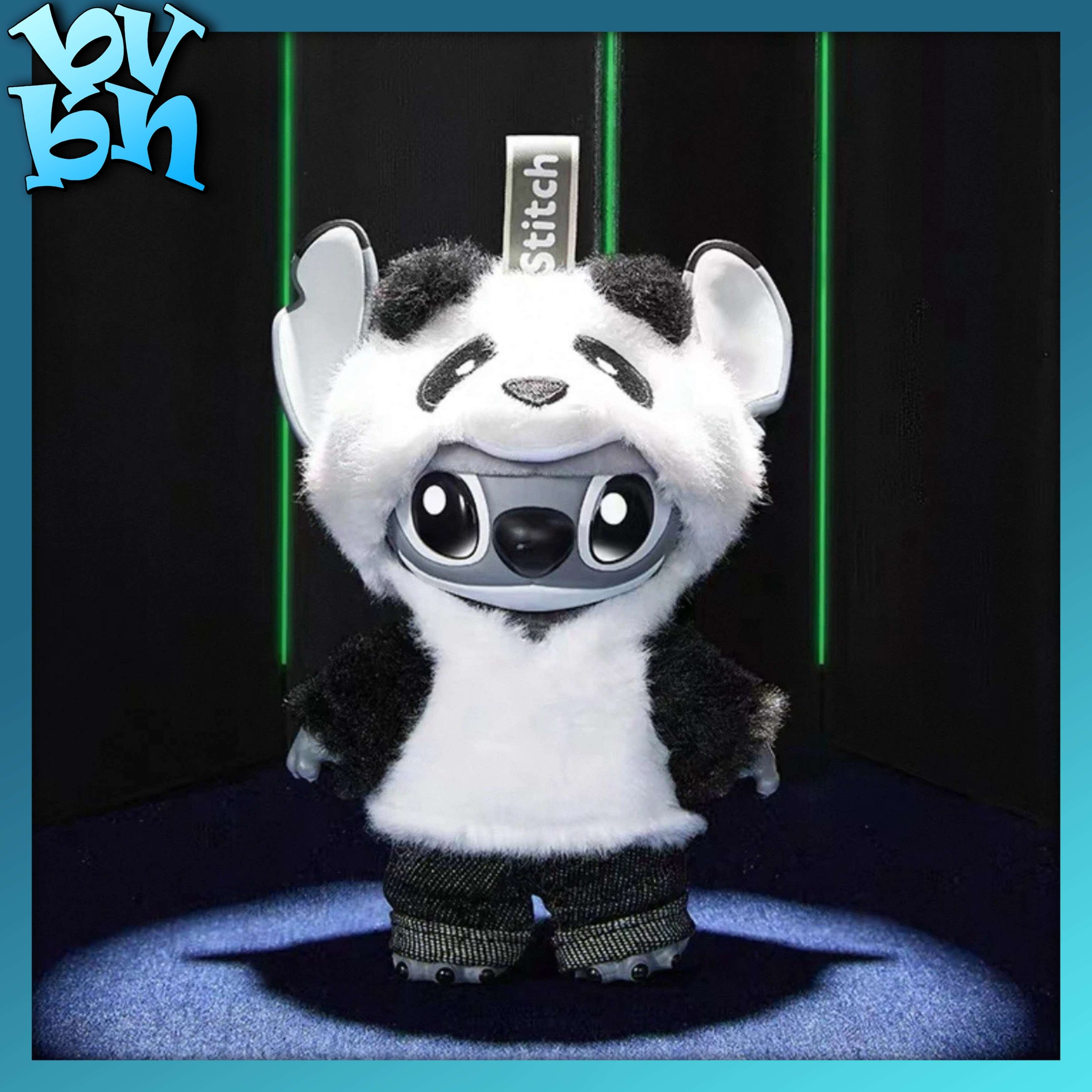 Stitch GenZ Street Collection Panda Vinyl Plush Limited Edition
