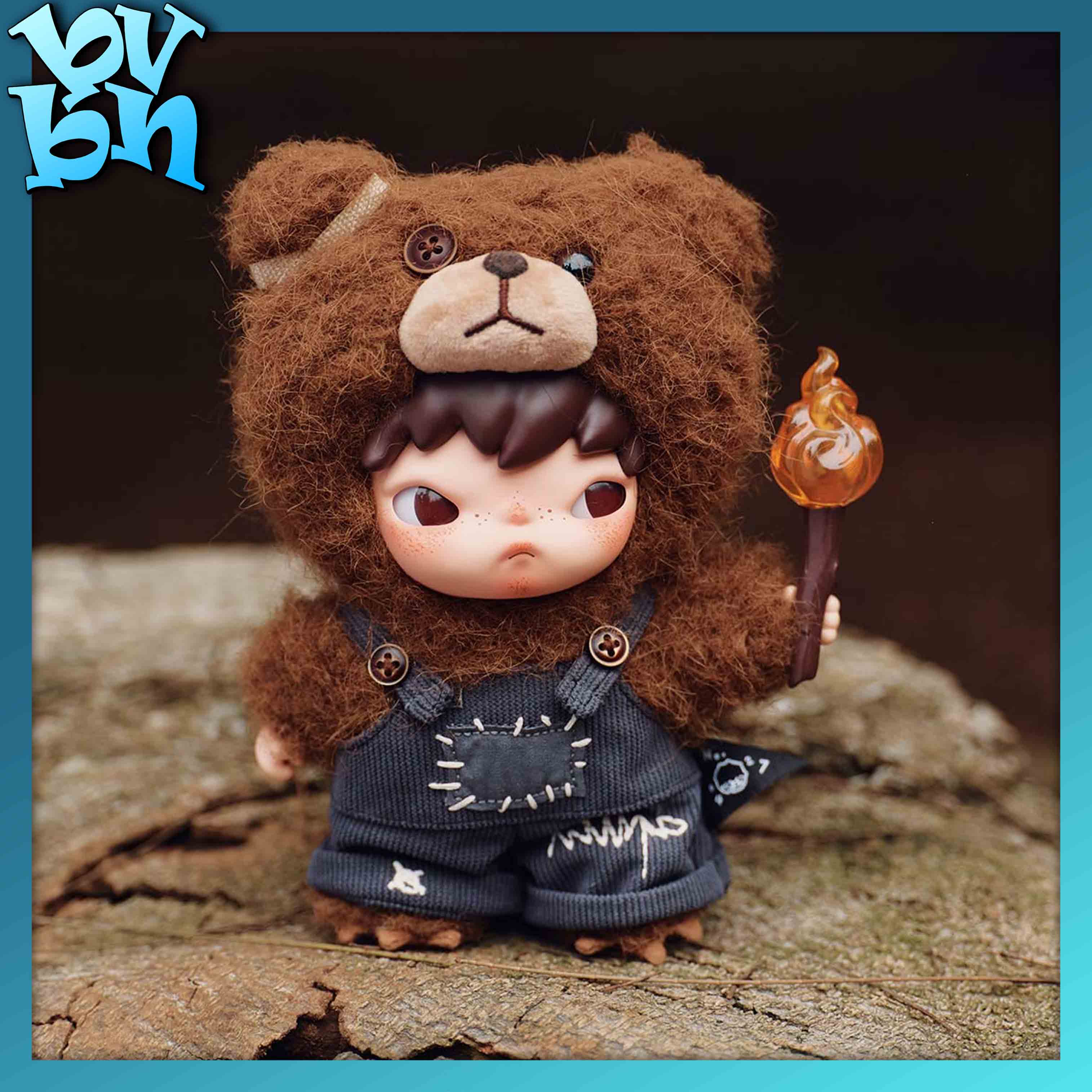 POP MART Hirono Living Wild-Fight for Joy Plush Doll