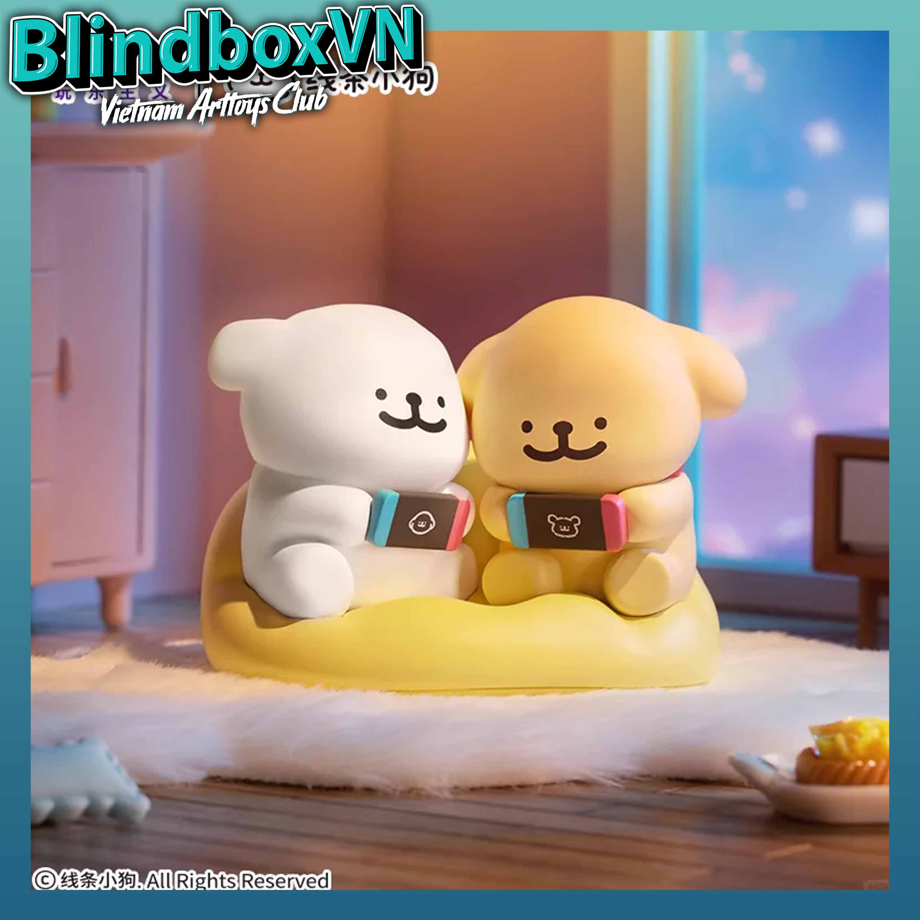 Maltese Enjoy The Moments Series Figures Blindbox