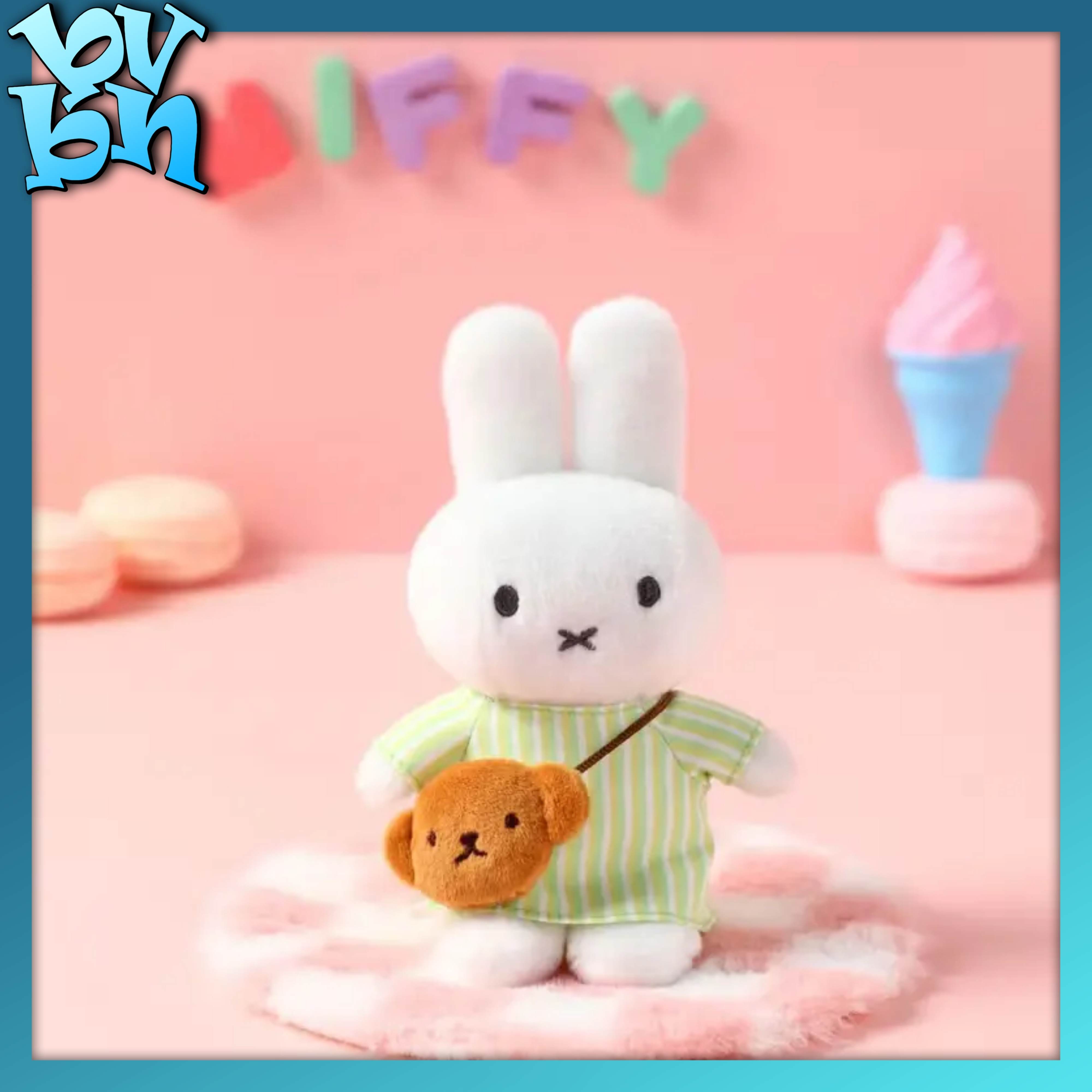 Miffy Rabbit Travel Plush Keychain Blindbox Series