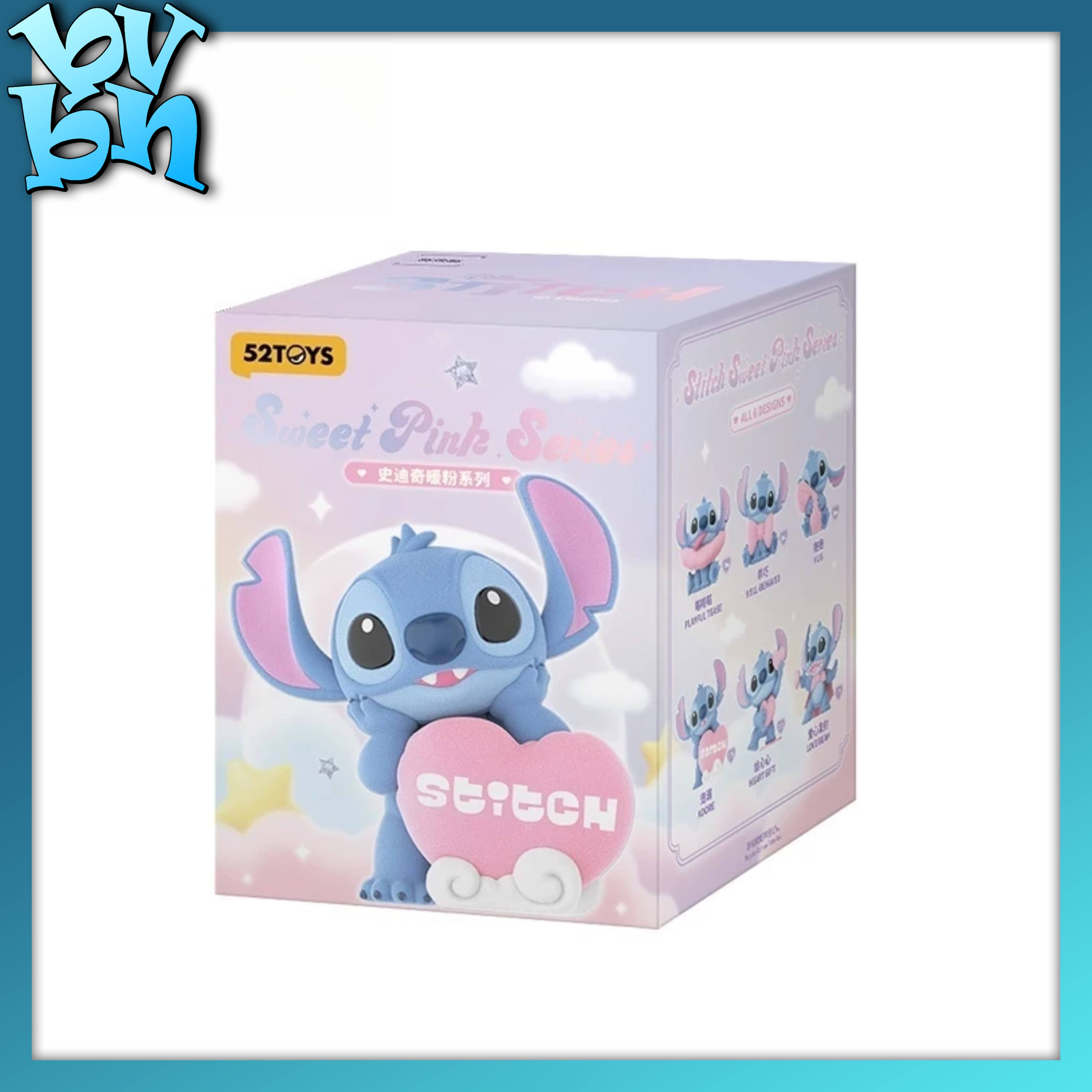 Stitch Sweet Pink Series Blindbox 52TOYS