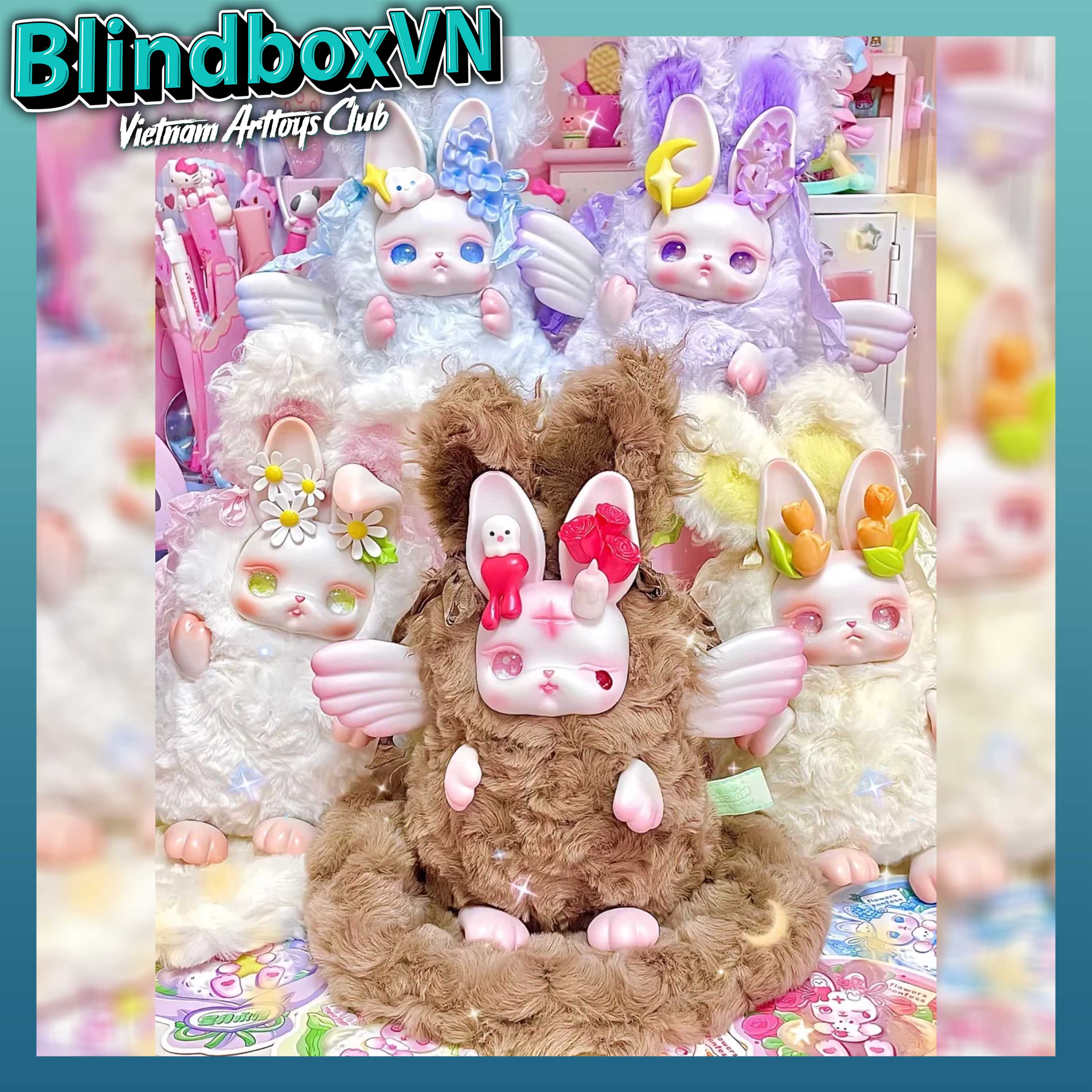 LOLOAN Flowers' Confess Series Plush Blind Box