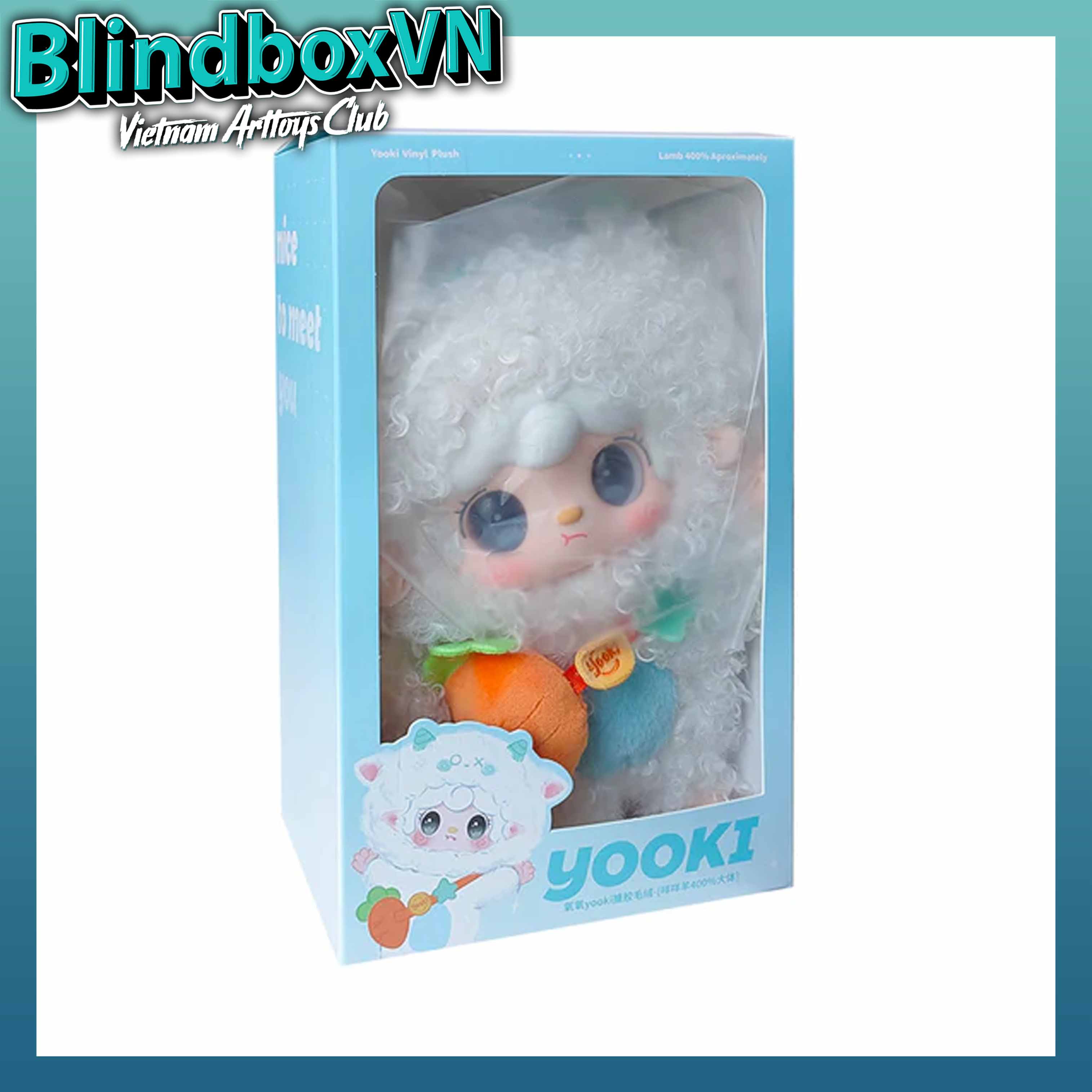 Yooki Lamb 400% Vinyl Plush Doll ( Chính Hãng )