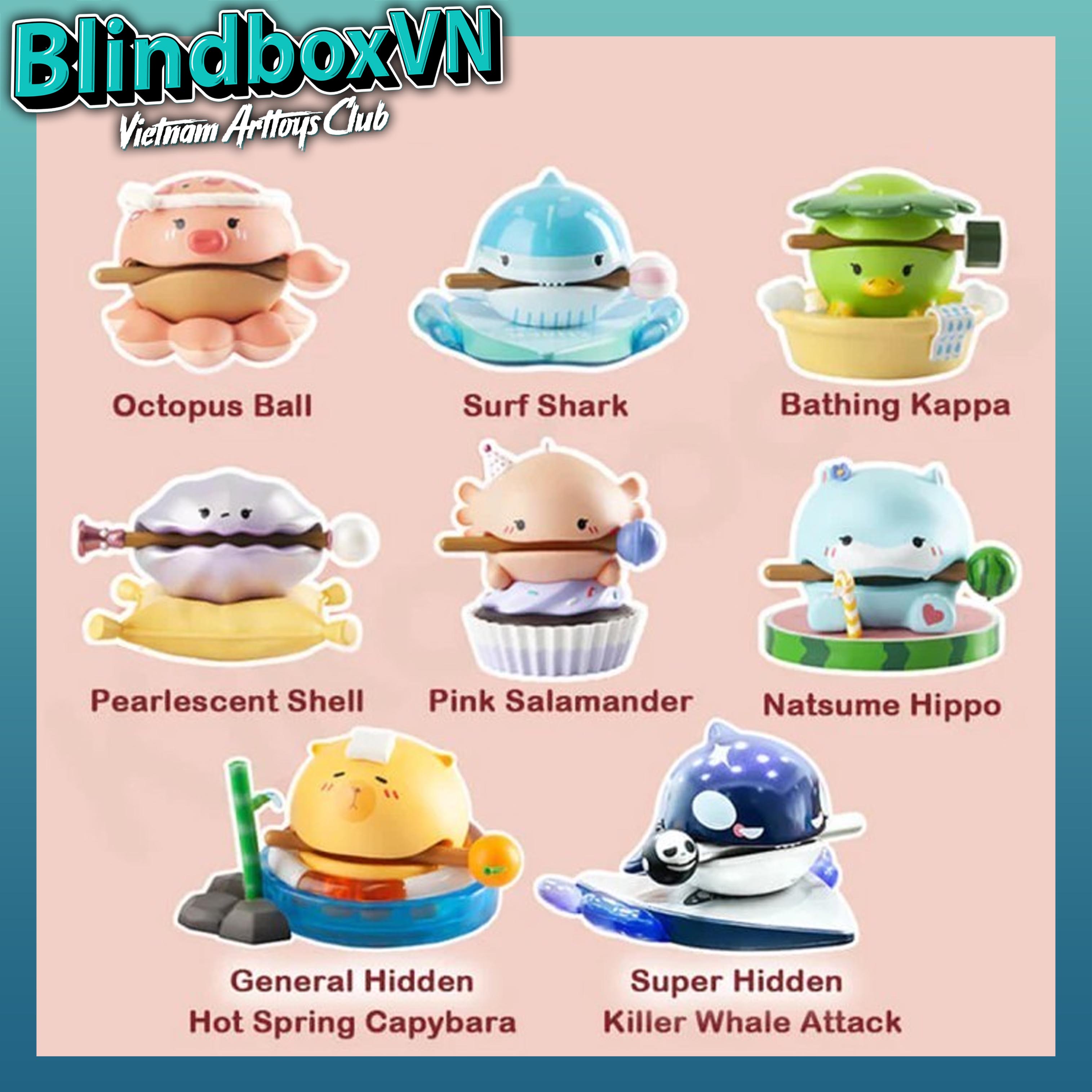 BLINDBOX Lucky Wooden Fish Figure ( Chính hãng )