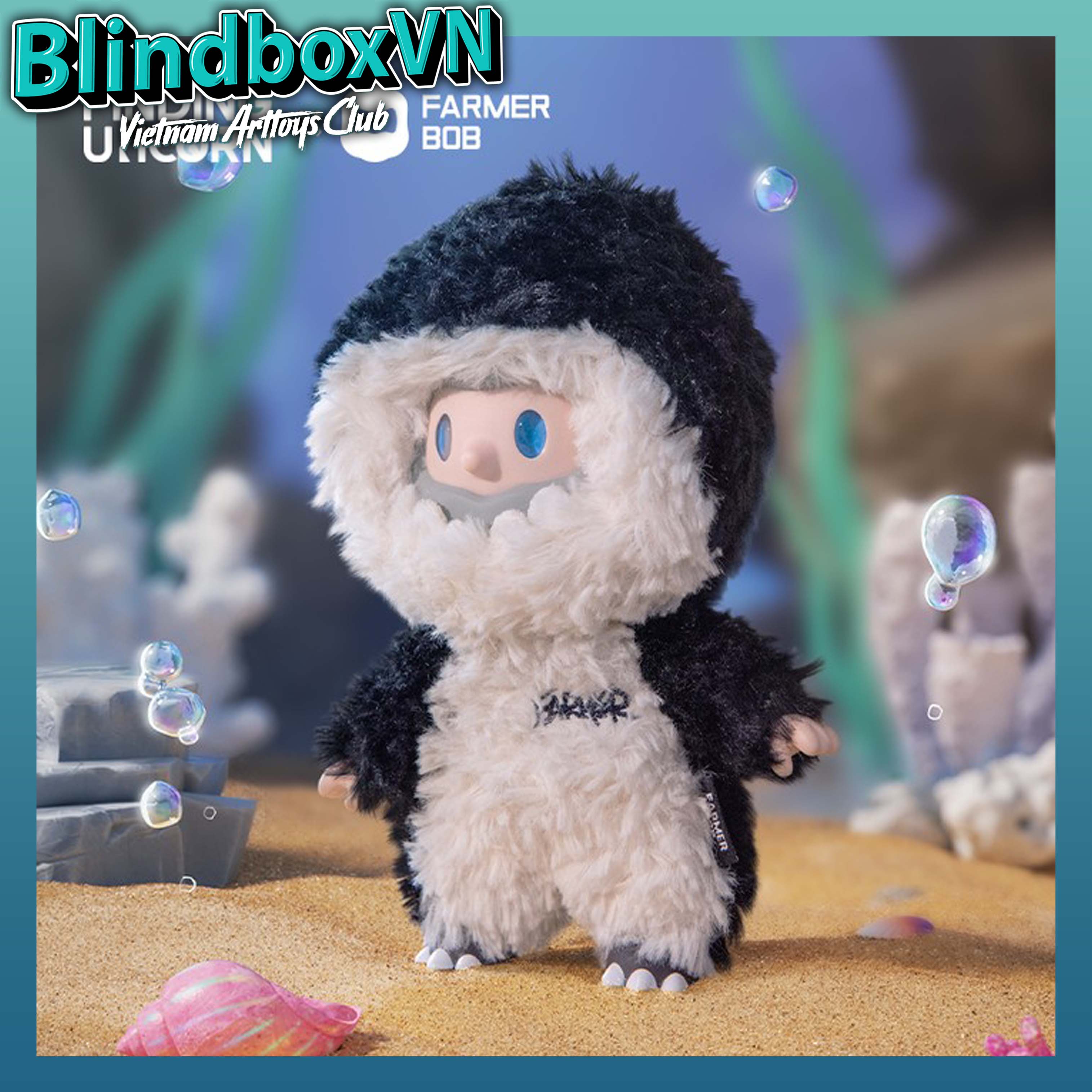 Farmer Bob Ani Monster Plush Doll Blindbox Finding Unicon