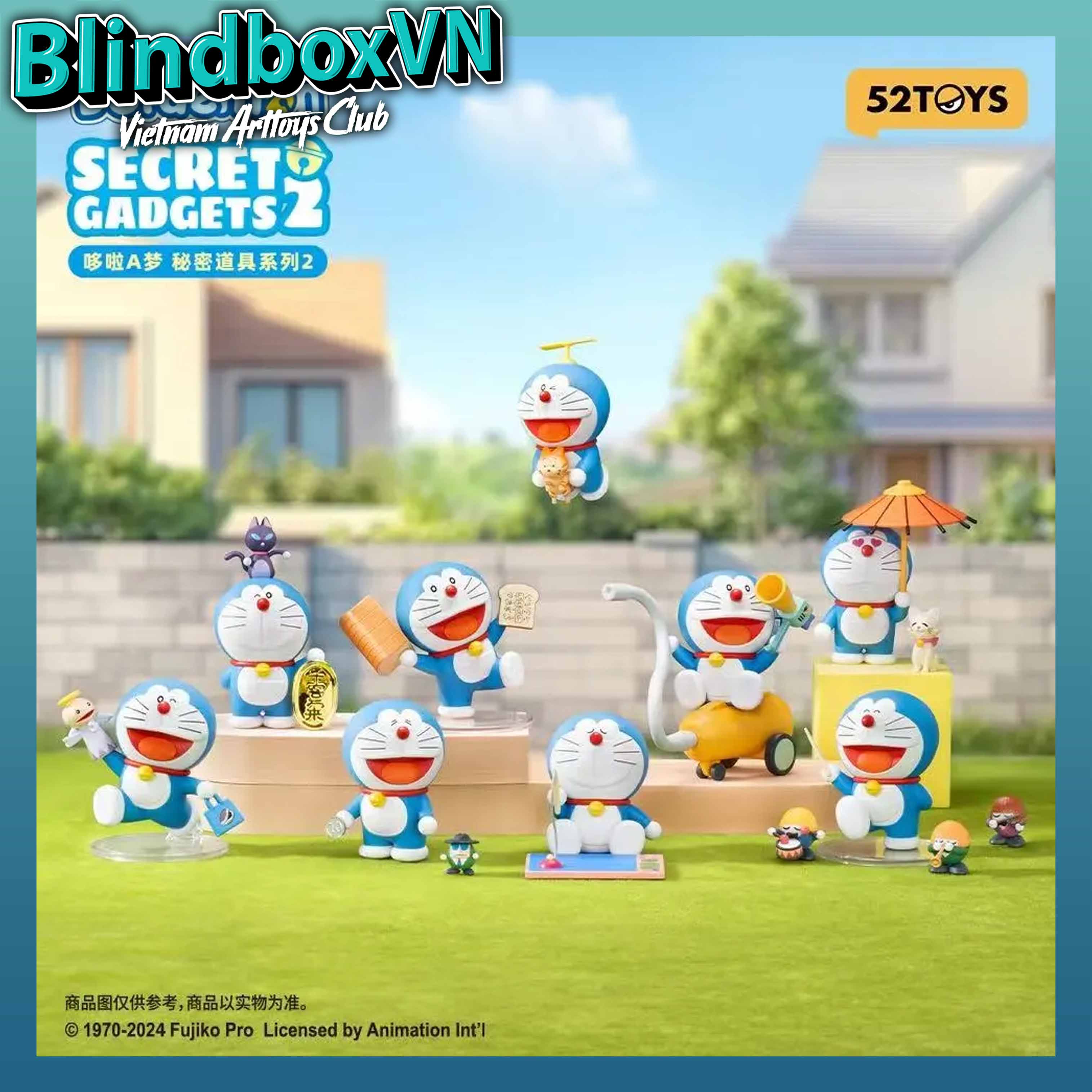 Doraemon Secret Gadgets Series Version 2 Blindbox 52TOYS