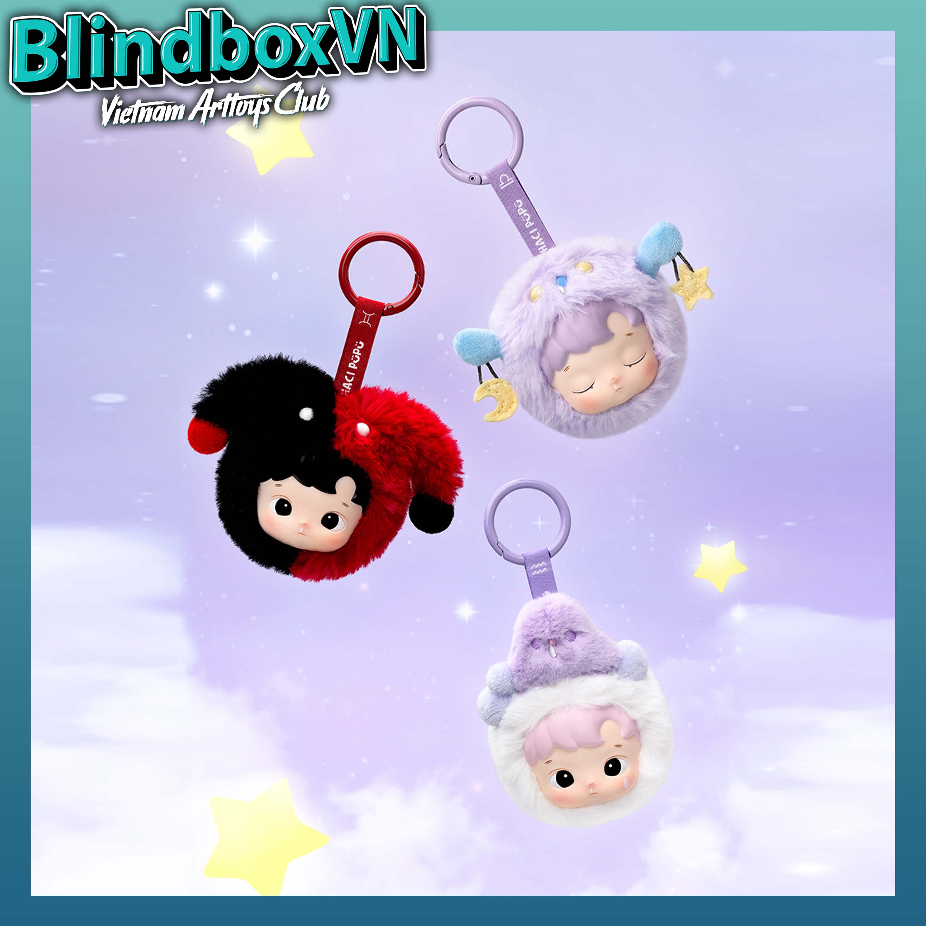 HACIPUPU The Constellation Series-Vinyl Plush Blind Box