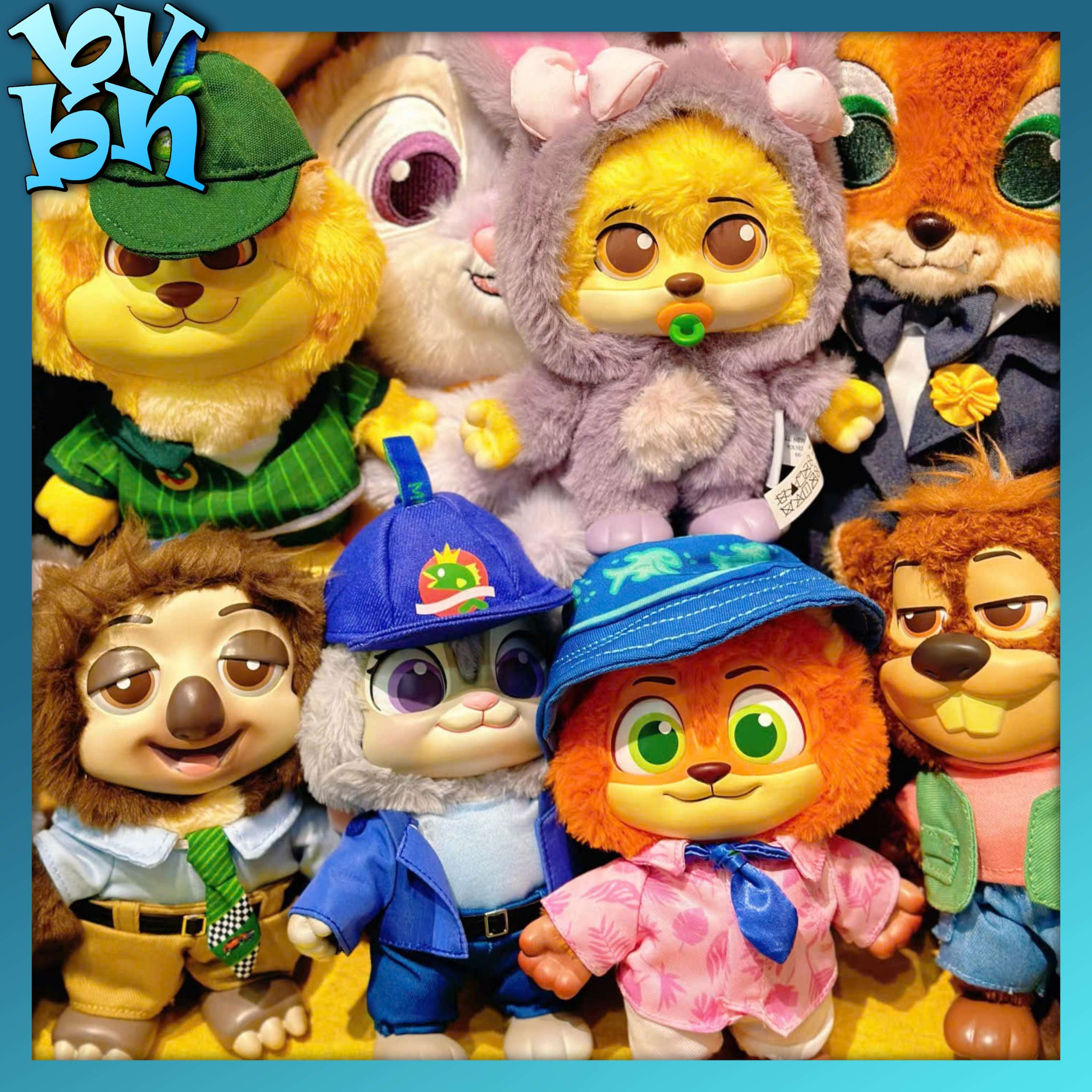 Zootopia 2 Series Blind Box Plush Doll MINISO