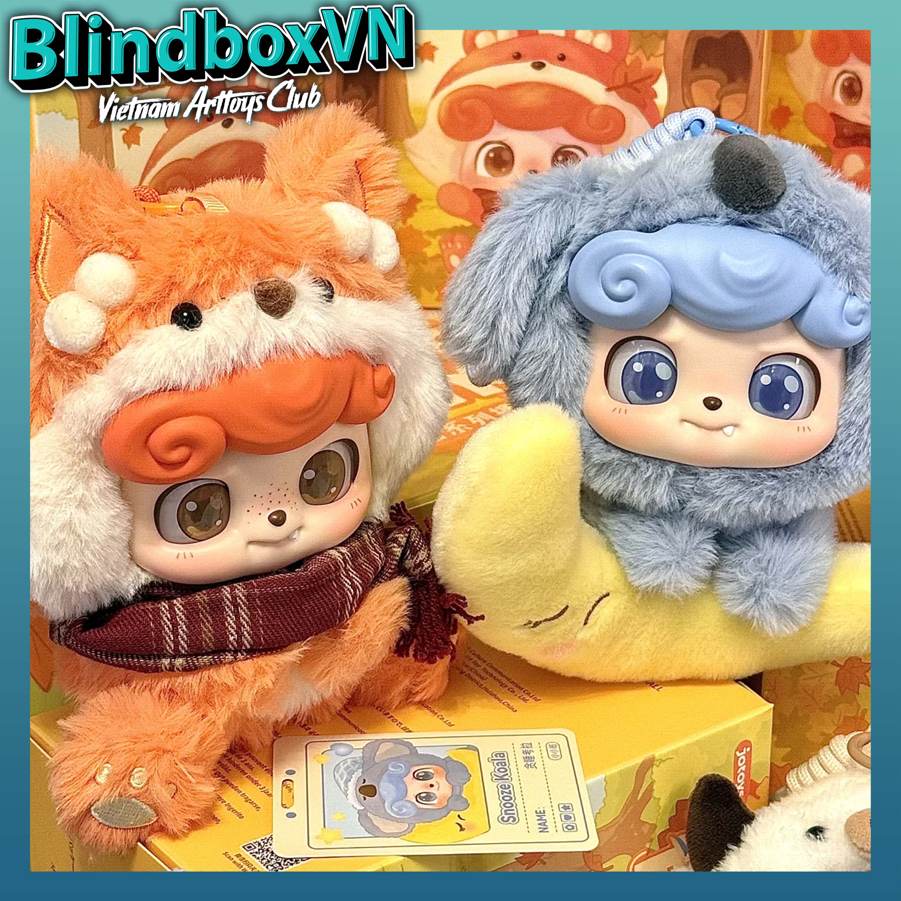 Q Kid Animal Pre-school Series Plush Blind Box
