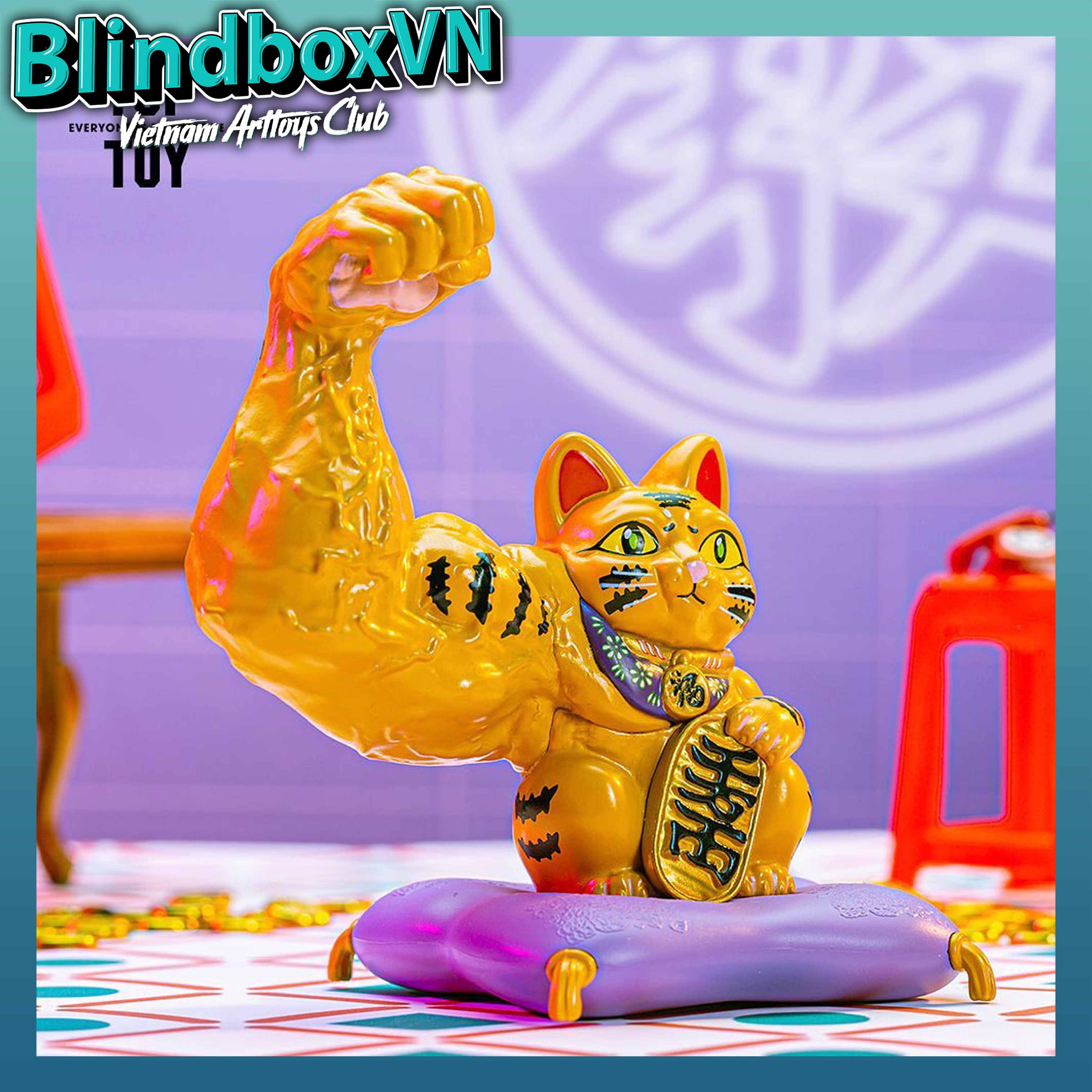 Great Power Fortune Classic Lucky Cat Blindbox Series ( Chính hãng )