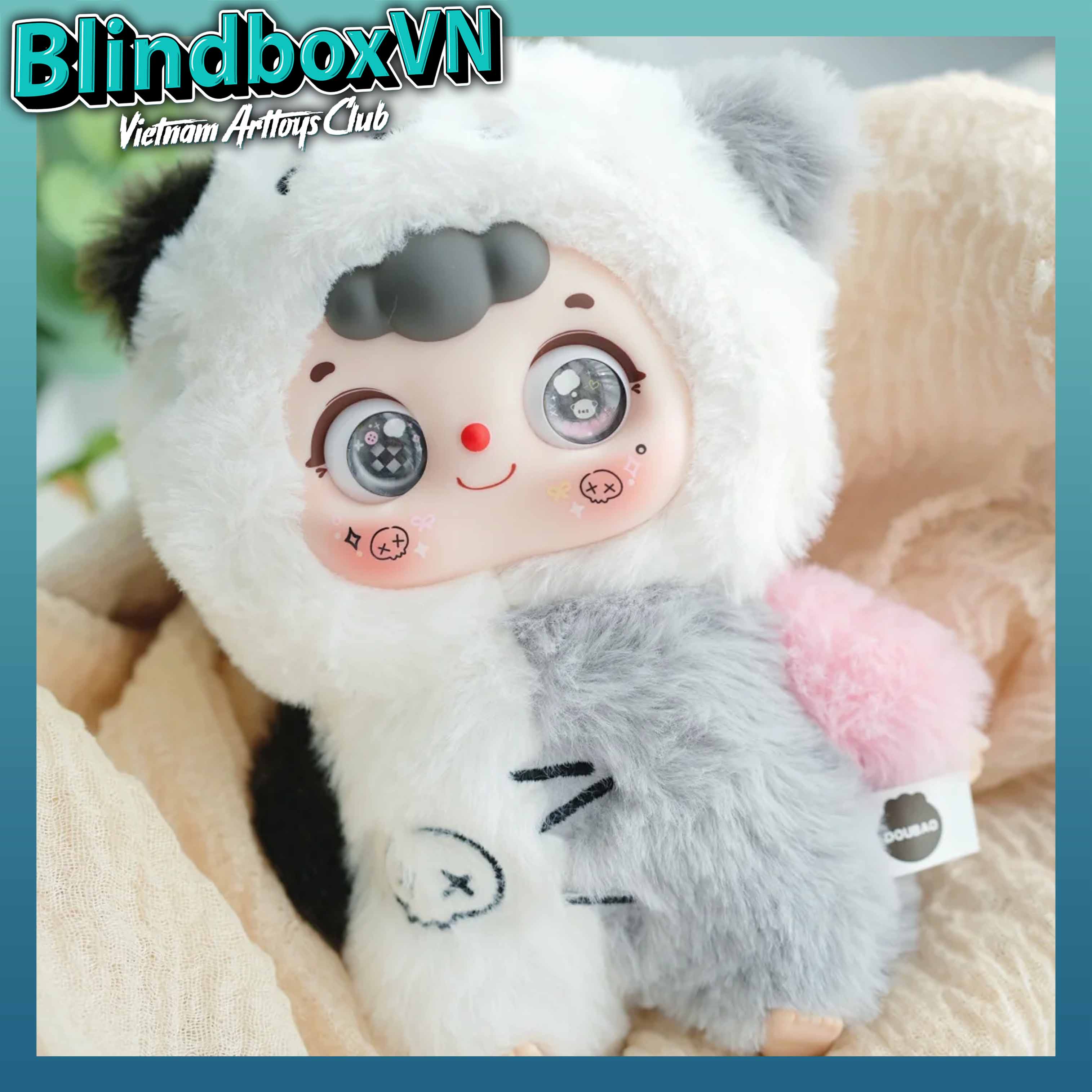 Blindbox Doubao Y2K Millennial Party Plush Pendant Series