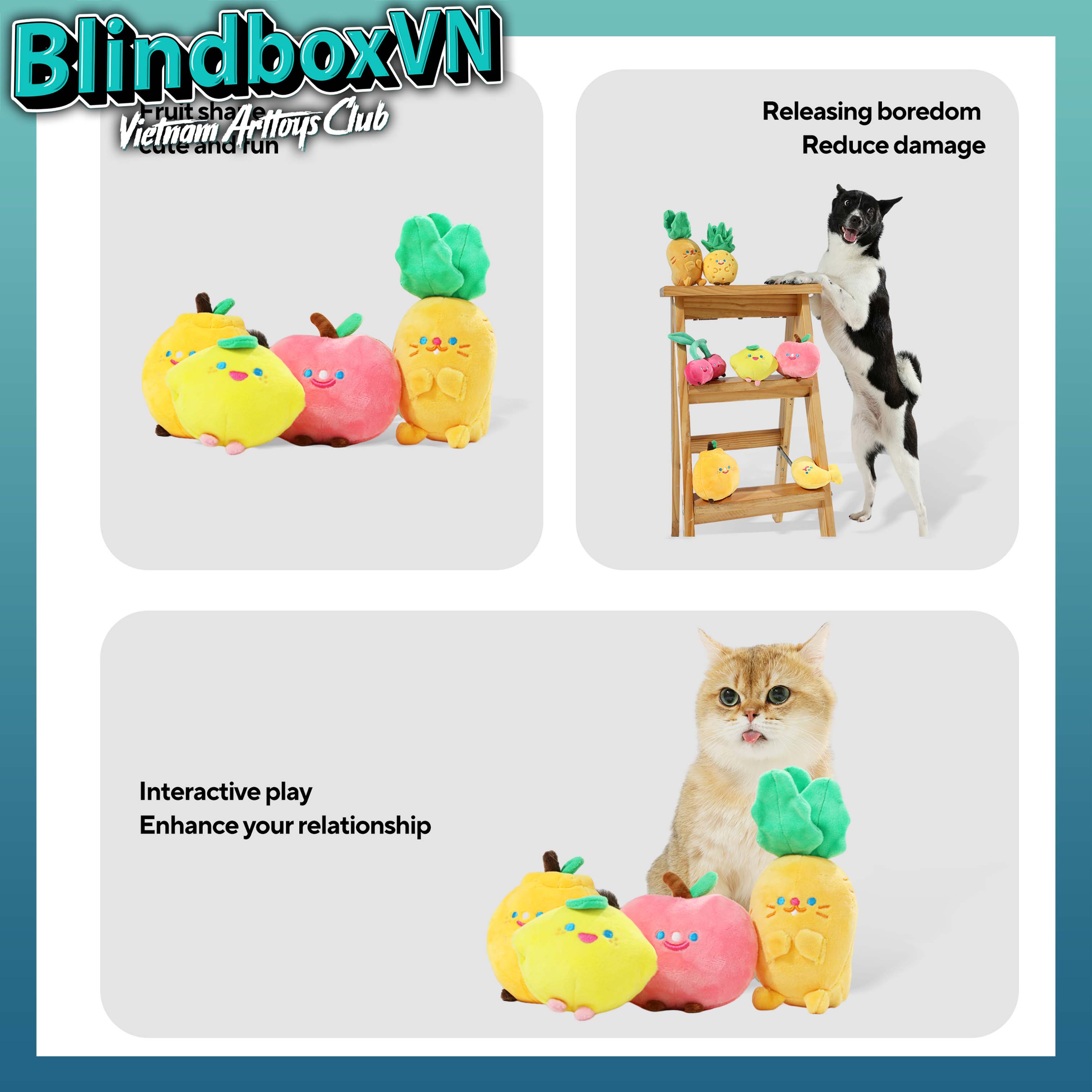 Finding Unicorn RiCO Pet Fruit Series Toy Blind Box ( Chính Hãng )