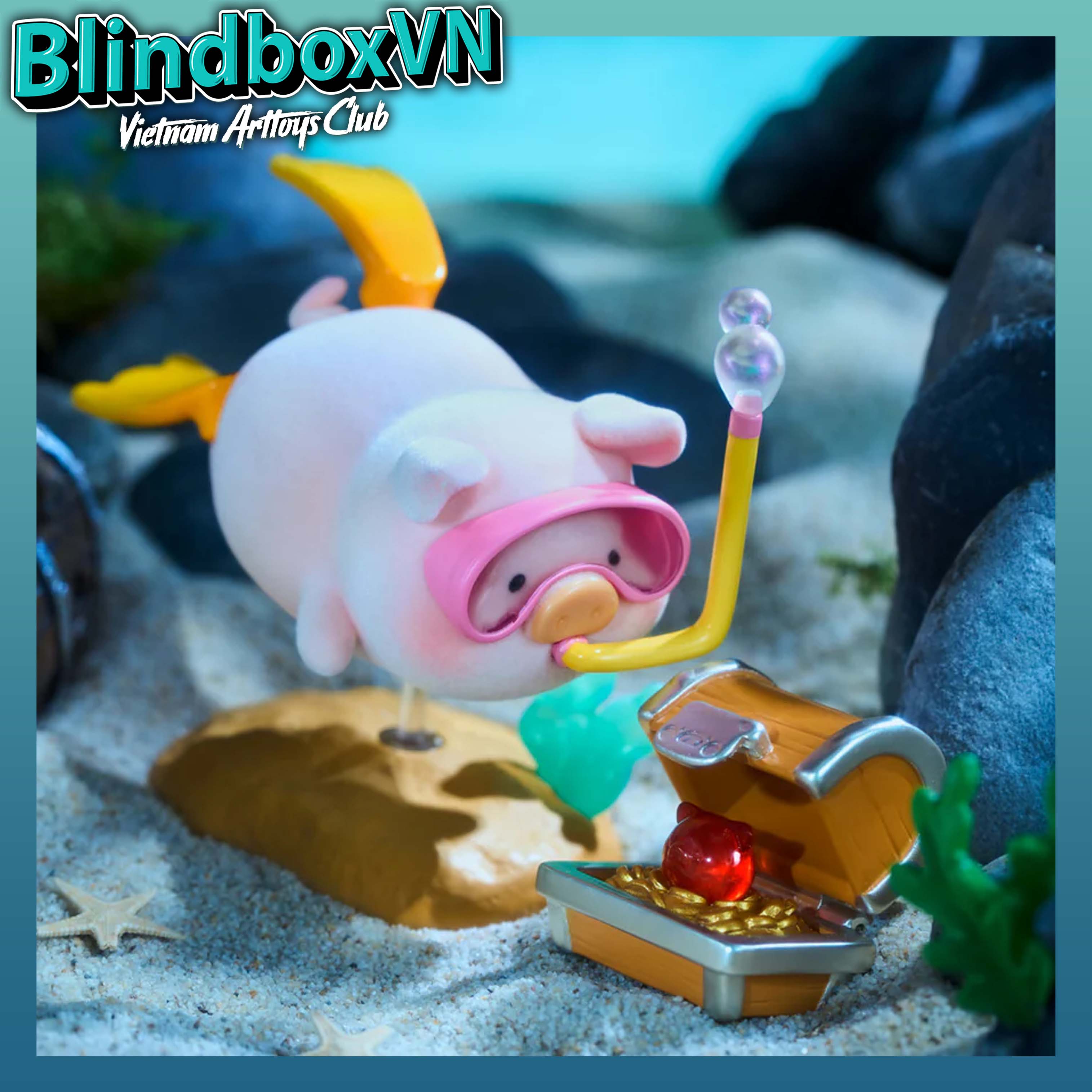 LULU THE PIGGY - OCEAN SERIES BLIND BOX by TOYZEROPLUS