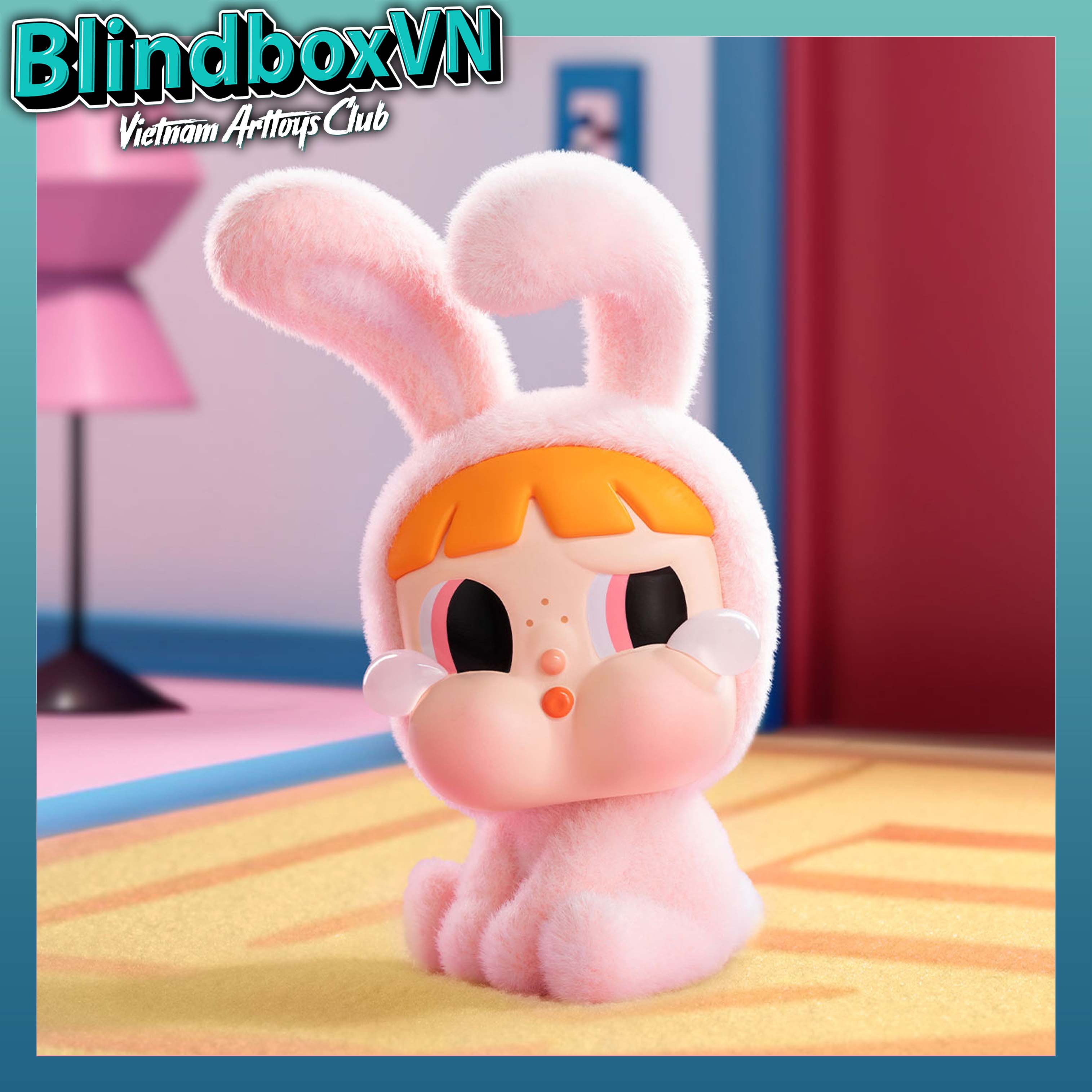 Blindbox Crybaby The PowerPuff Girls Series POPMART ( Chính hãng )