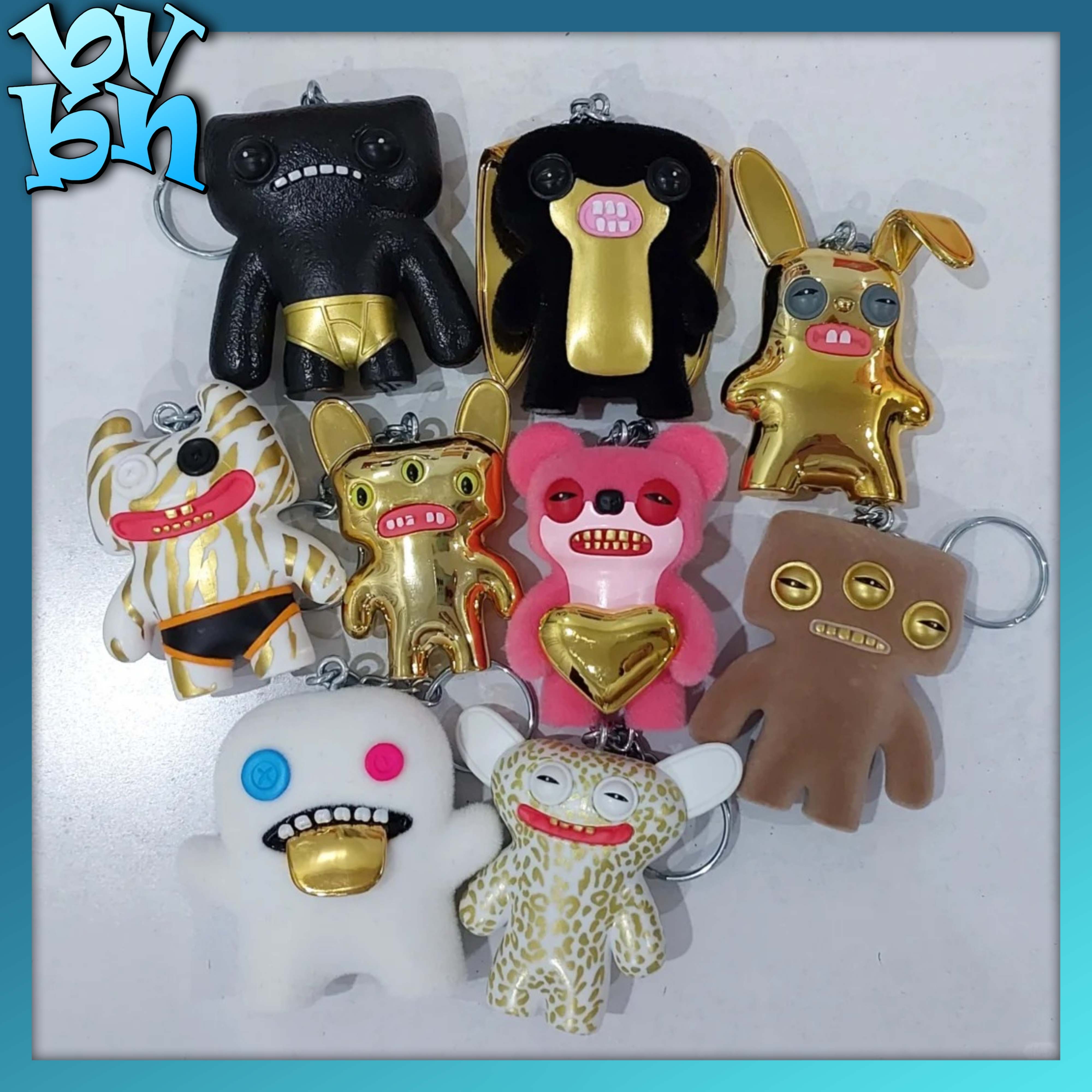 Fuggler Keychain Series 3 Blind Bag Series Gold Edition